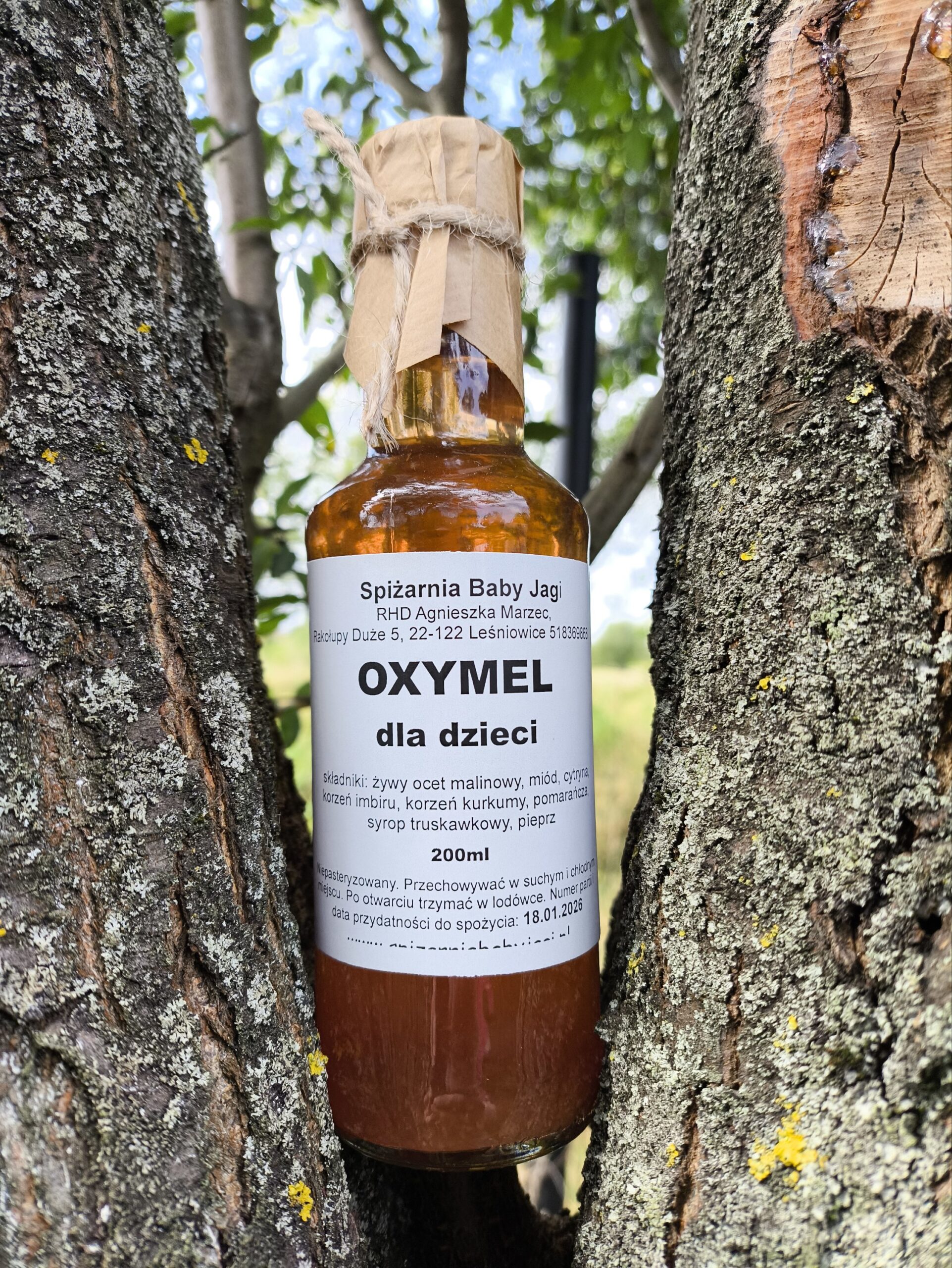 Oxymel dla dzieci 200ml