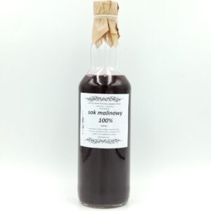 Sok malinowy 100% BEZ CUKRU 500ml