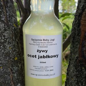Żywy ocet jabłkowy 500ml