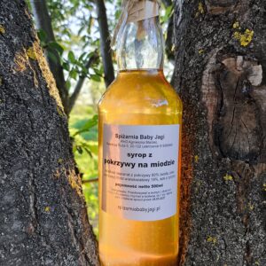 Syrop z pokrzywy na miodzie 500ml