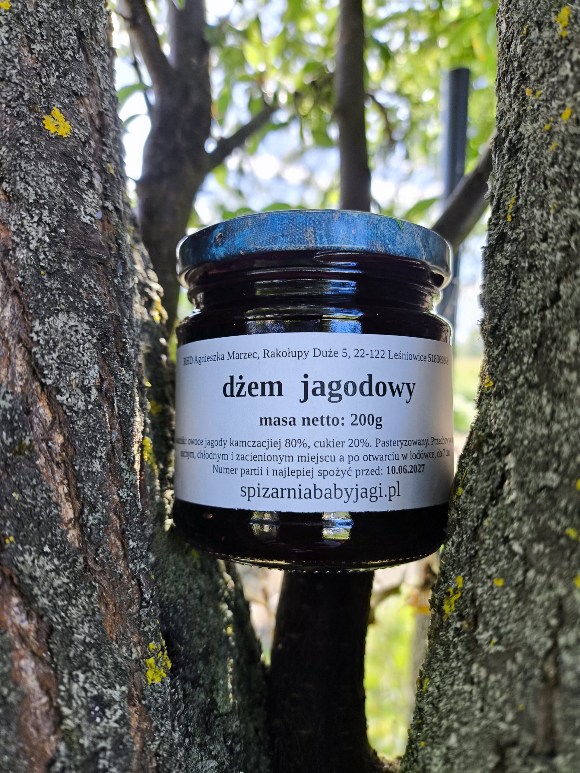 Dżem z jagody kamczackiej 200g