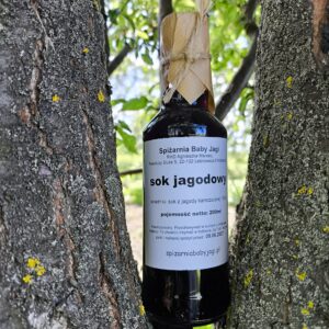 Sok z jagody kamczackiej 100% BEZ CUKRU 200 ml