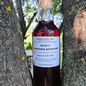 Syrop z czerwonej porzeczki 500ml