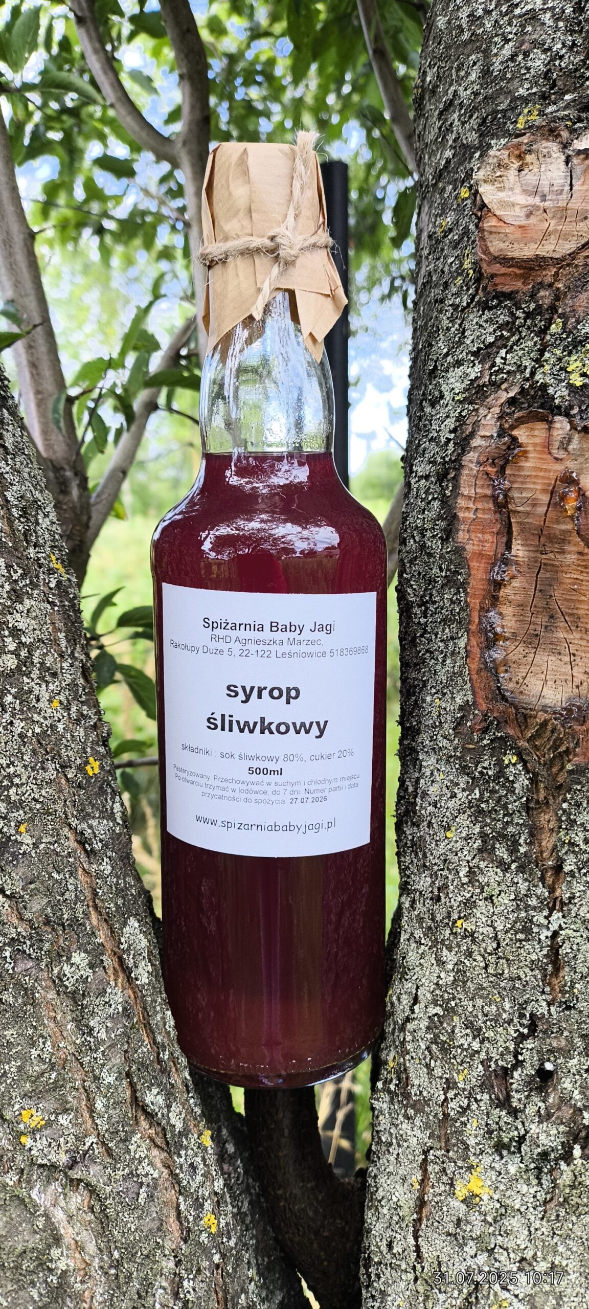 Syrop śliwkowy 500 ml