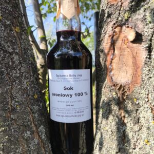 Sok aroniowy 100% BEZ CUKRU 500ml