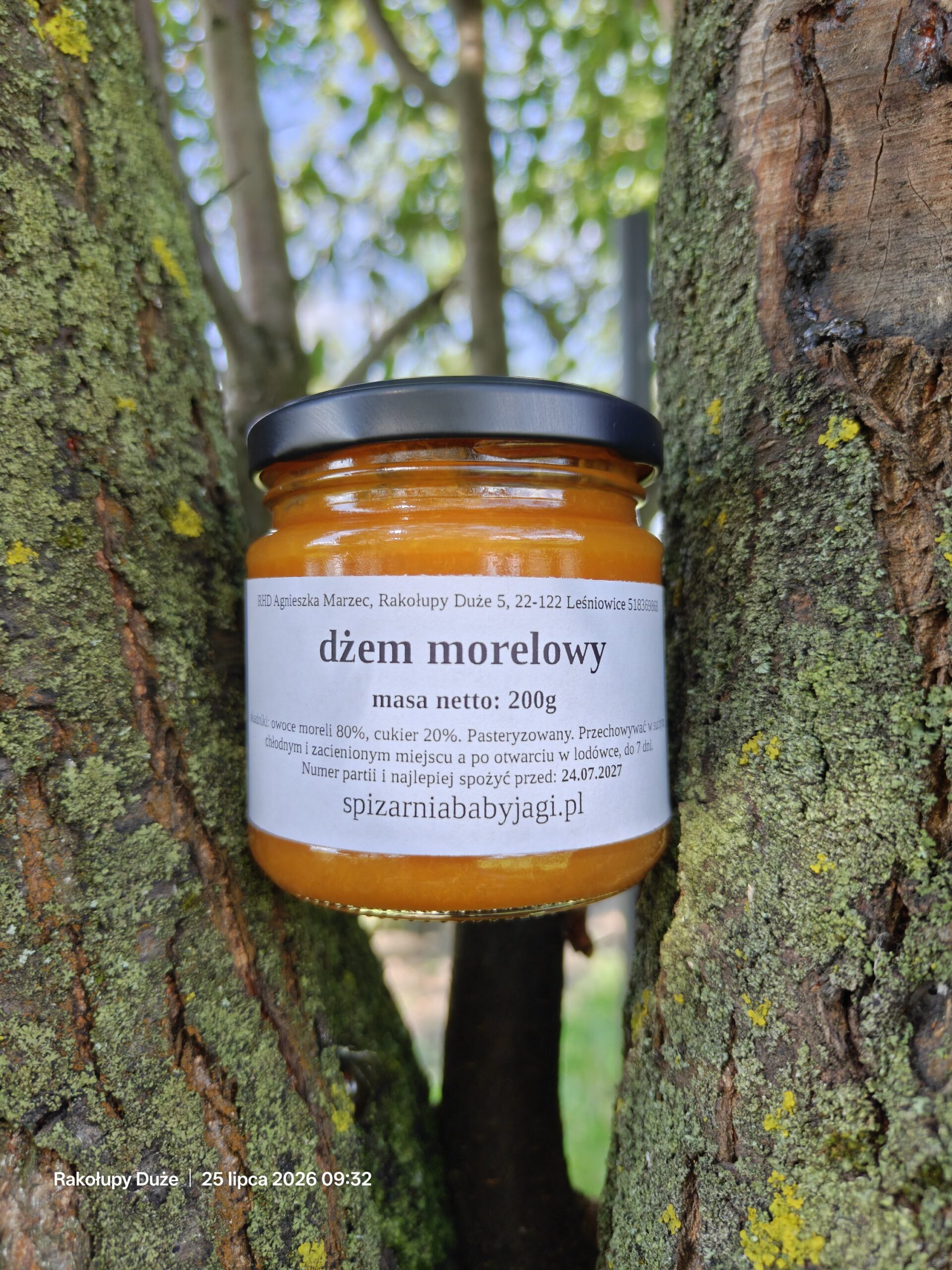 Dżem morelowy 200g