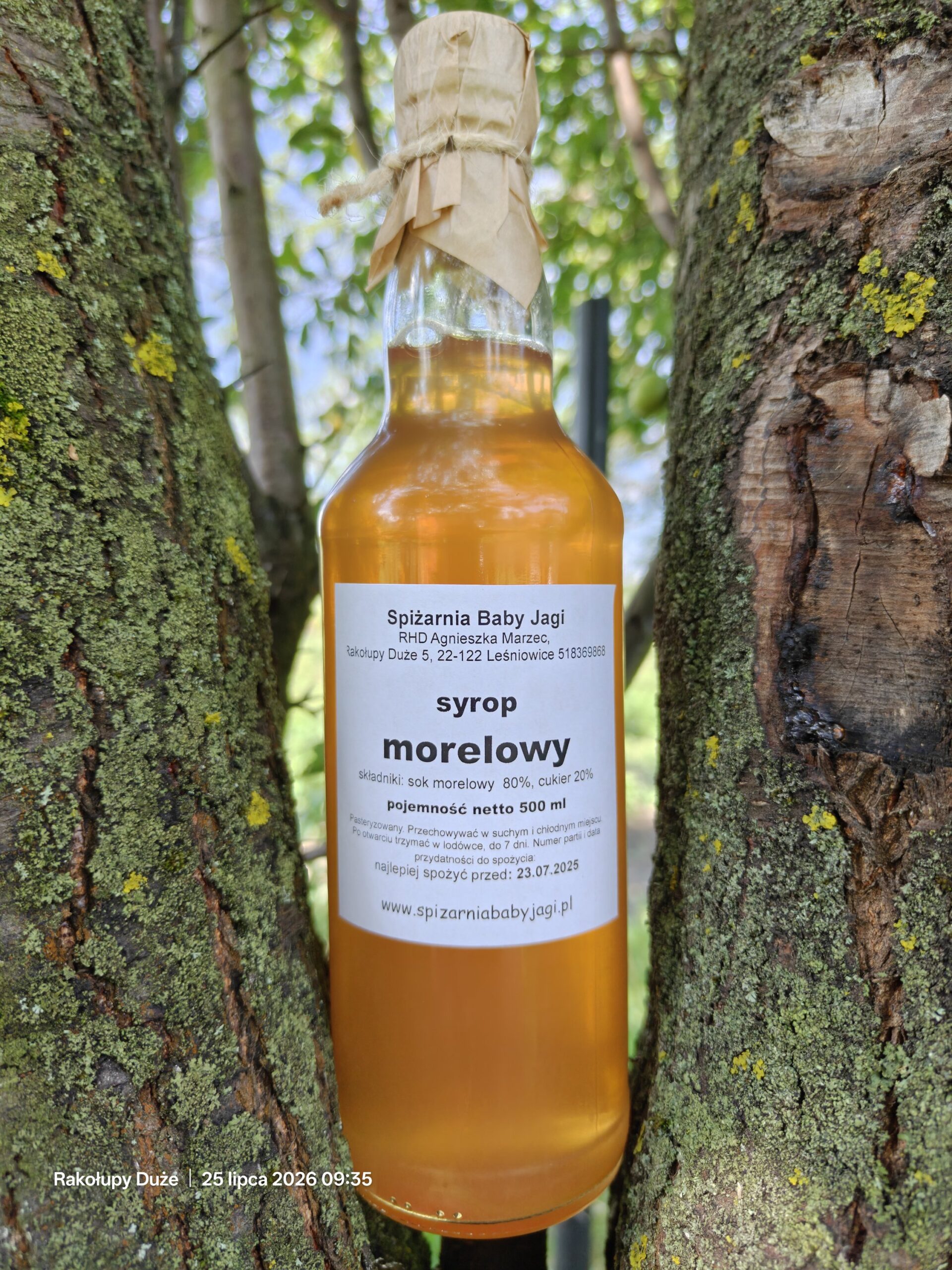 Syrop morelowy 500ml