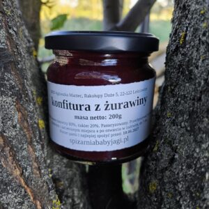 Konfitura z żurawiny 200g